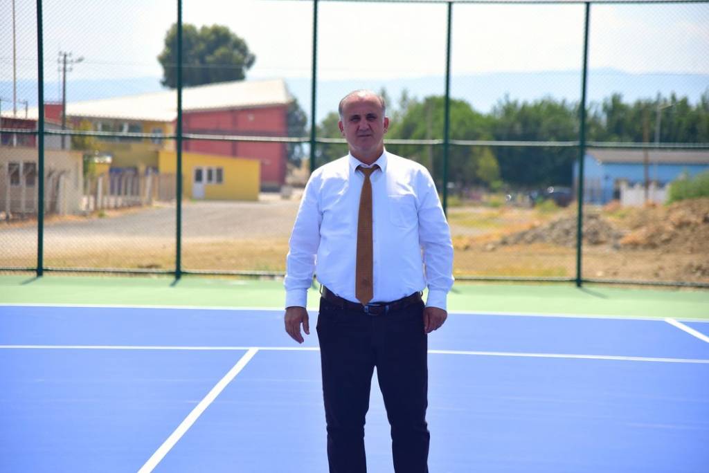 İncirliova'da Yeni Tenis Kortları Hizmete Giriyor